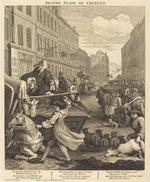 The Second Stage of Cruelty by William Hogarth (English, 1697 - 1764), 16X12"(A3)Poster Print