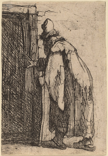 The Blindness of Tobit: a Sketch by Rembrandt van Rijn (Dutch, 1606 - 1669), 16X12"(A3)Poster Print