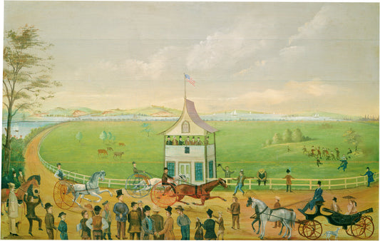 c. 1860 by American 19th Century (The Finish), 16X12"(A3)Poster Print