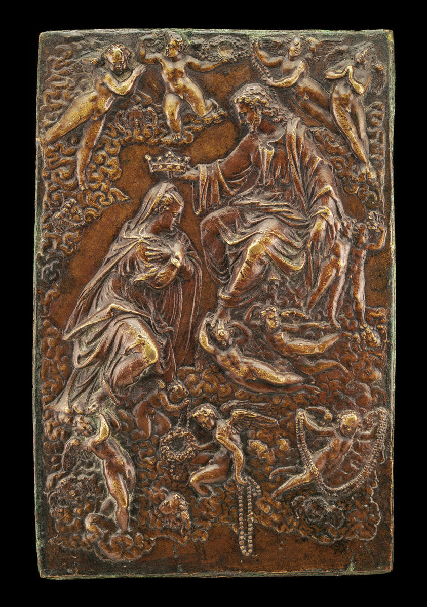 second half 16th century by Venetian 16th Century (The Crowning of the Virgin), 16X12"(A3)Poster Print