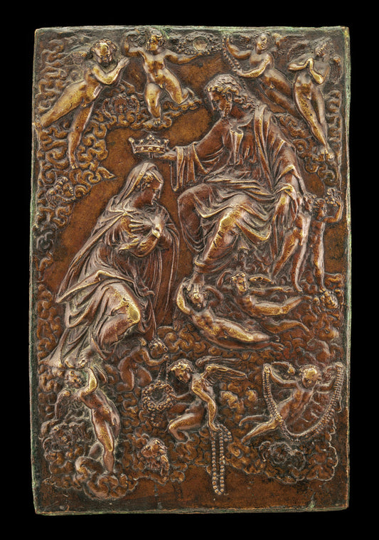 second half 16th century by Venetian 16th Century (The Crowning of the Virgin), 16X12"(A3)Poster Print