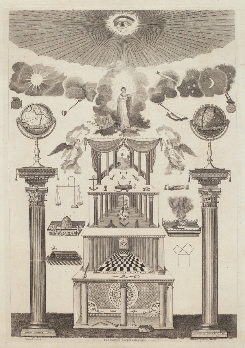 The Master's Carpet by Thomas Kensett (American, born England, 1786 - 1829), 16X12"(A3)Poster Print