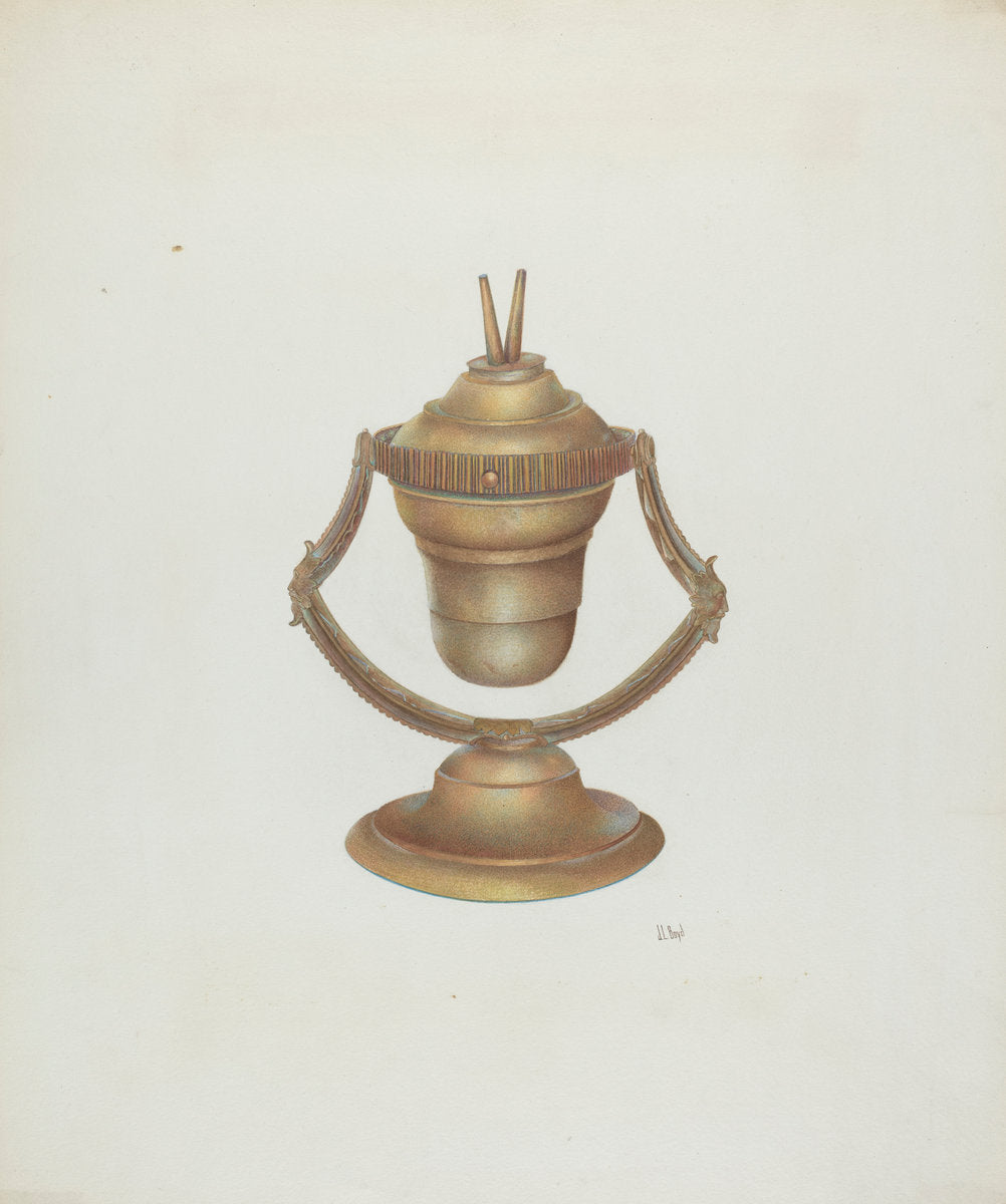 Mariner's Lamp by Joseph L. Boyd (American, active c. 1935), 16X12"(A3)Poster Print