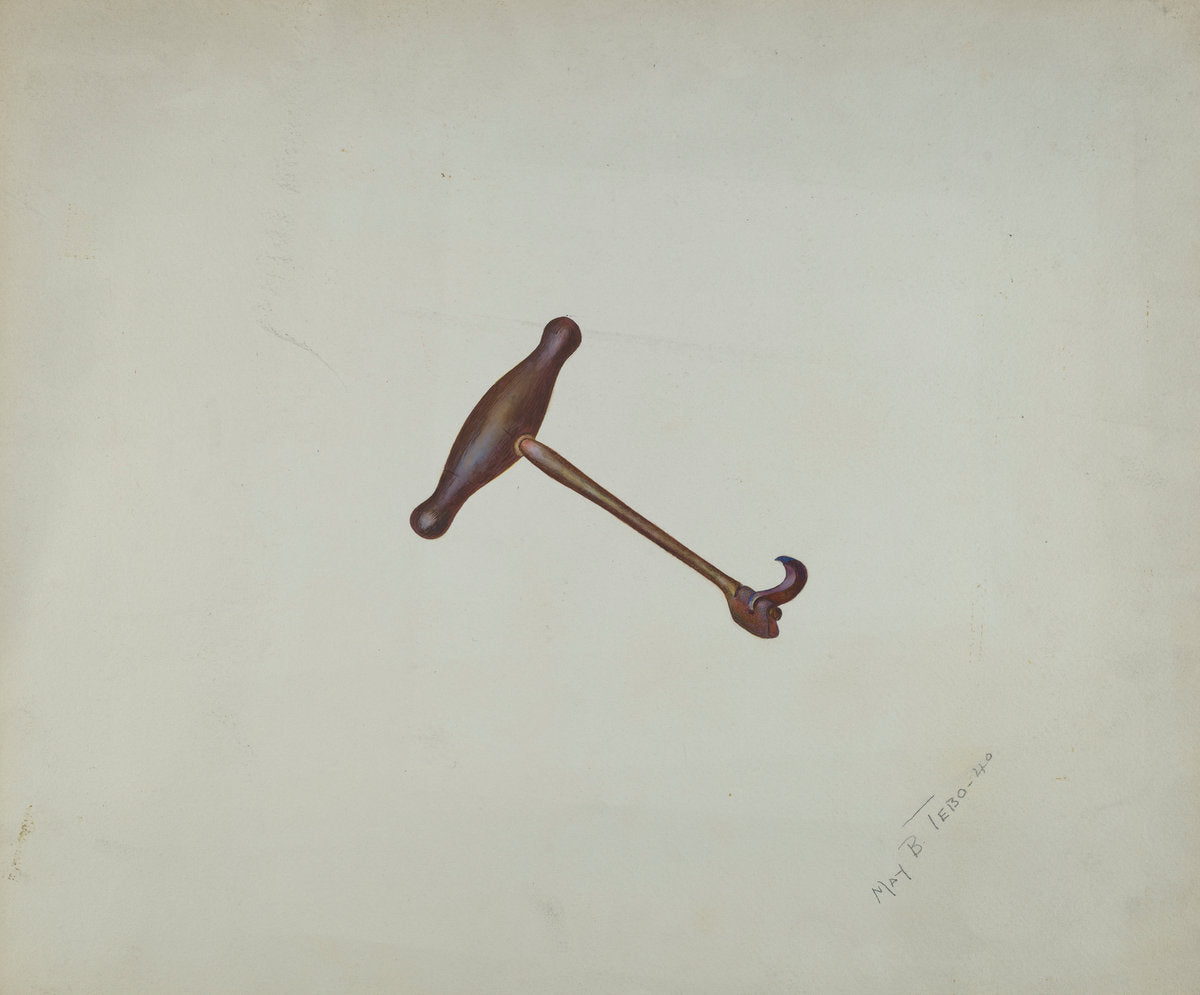 Dental Forceps by May B. Tebo (American, active c. 1935), 16X12"(A3)Poster Print