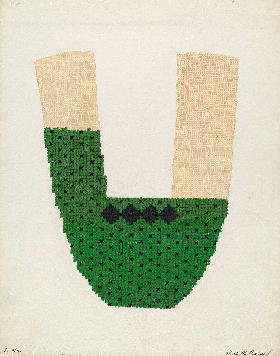 Slipper by Ruth M. Barnes (American, active c. 1935), 16X12"(A3)Poster Print