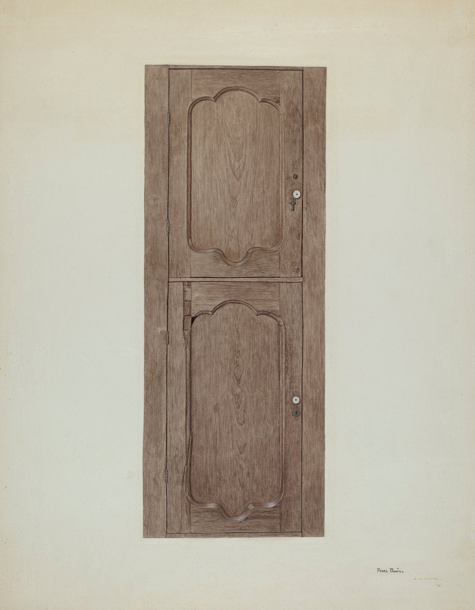 Three-cornered Safe by Pearl Davis (American, active c. 1935), 16X12"(A3)Poster Print