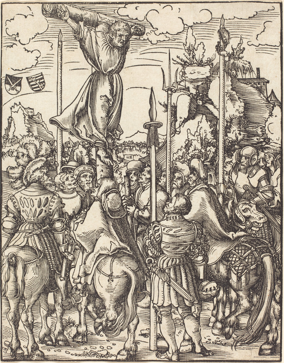 Saint Philip by Lucas Cranach the Elder (German, 1472 - 1553), 16X12"(A3)Poster Print