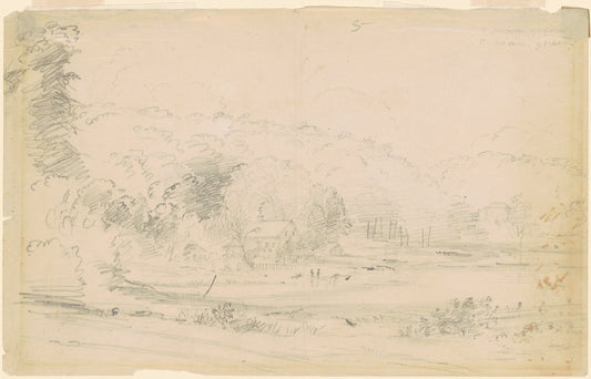 Long Island, New York by William Sidney Mount (American, 1807 - 1868), 16X12"(A3)Poster Print