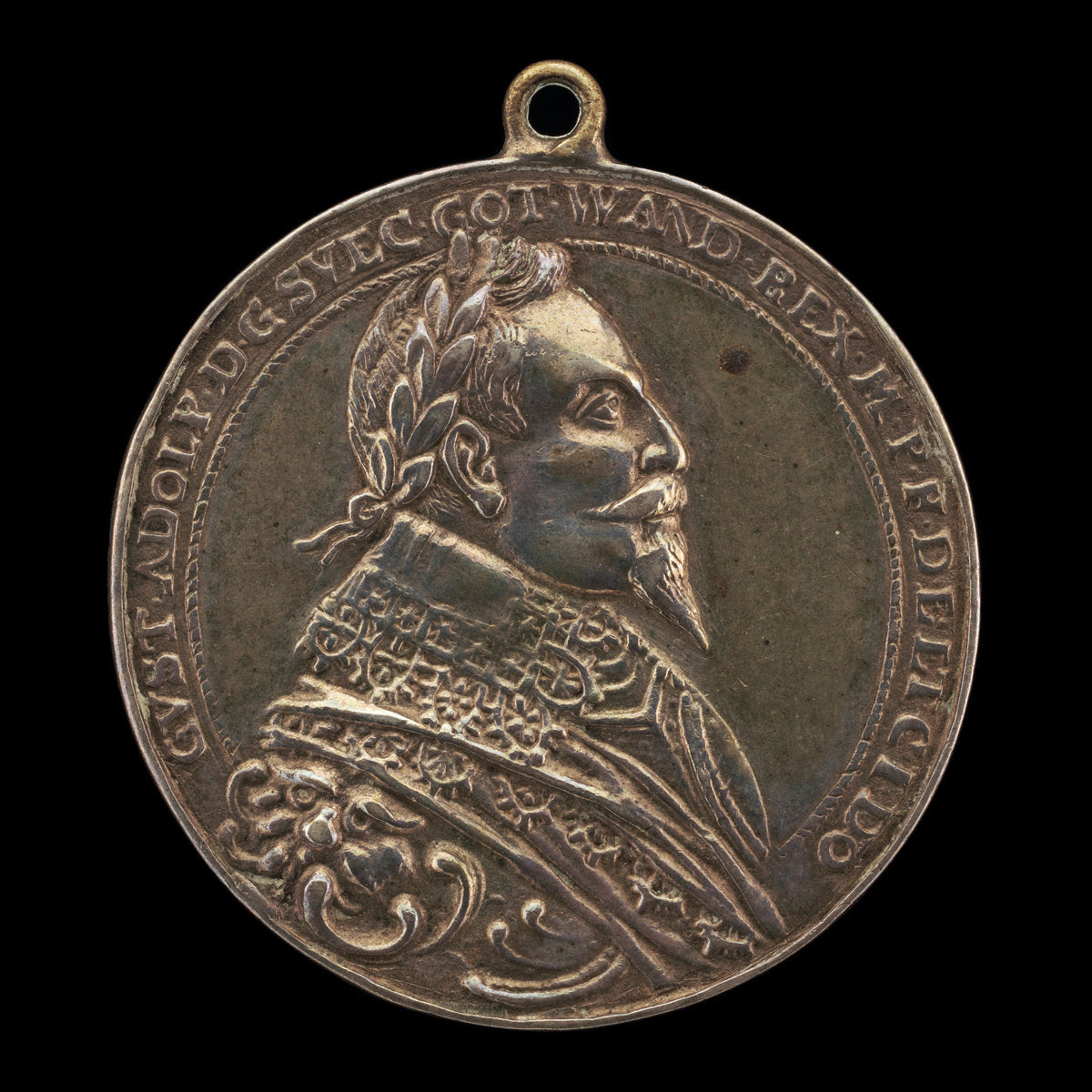 possibly c. 1620 by German or Scandinavian 17th Century (Gustavus II Adolphus, 1594-1632, King of Sweden 1611 [obverse]), 16X12"(A3)Poster Print