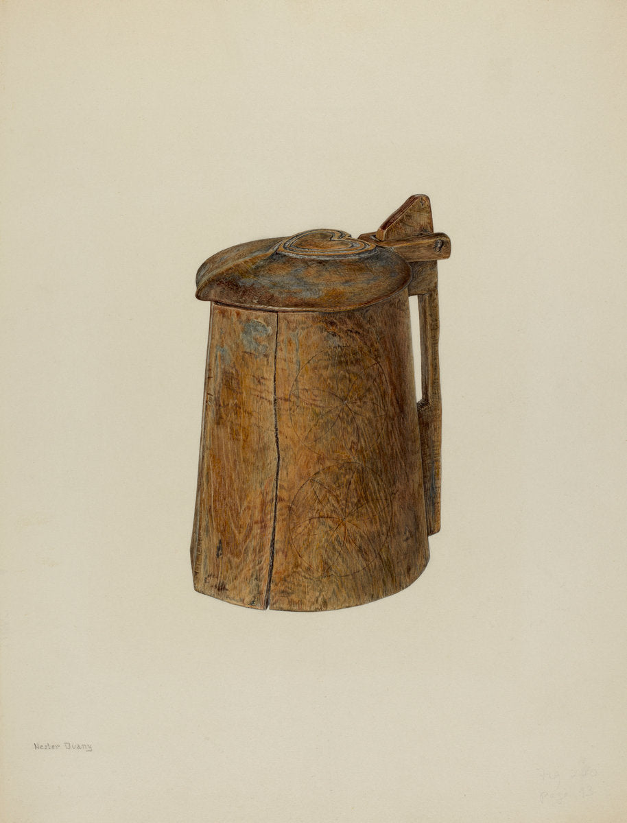 Tankard by Hester Duany (American, 1891 - 1964), 16X12"(A3)Poster Print