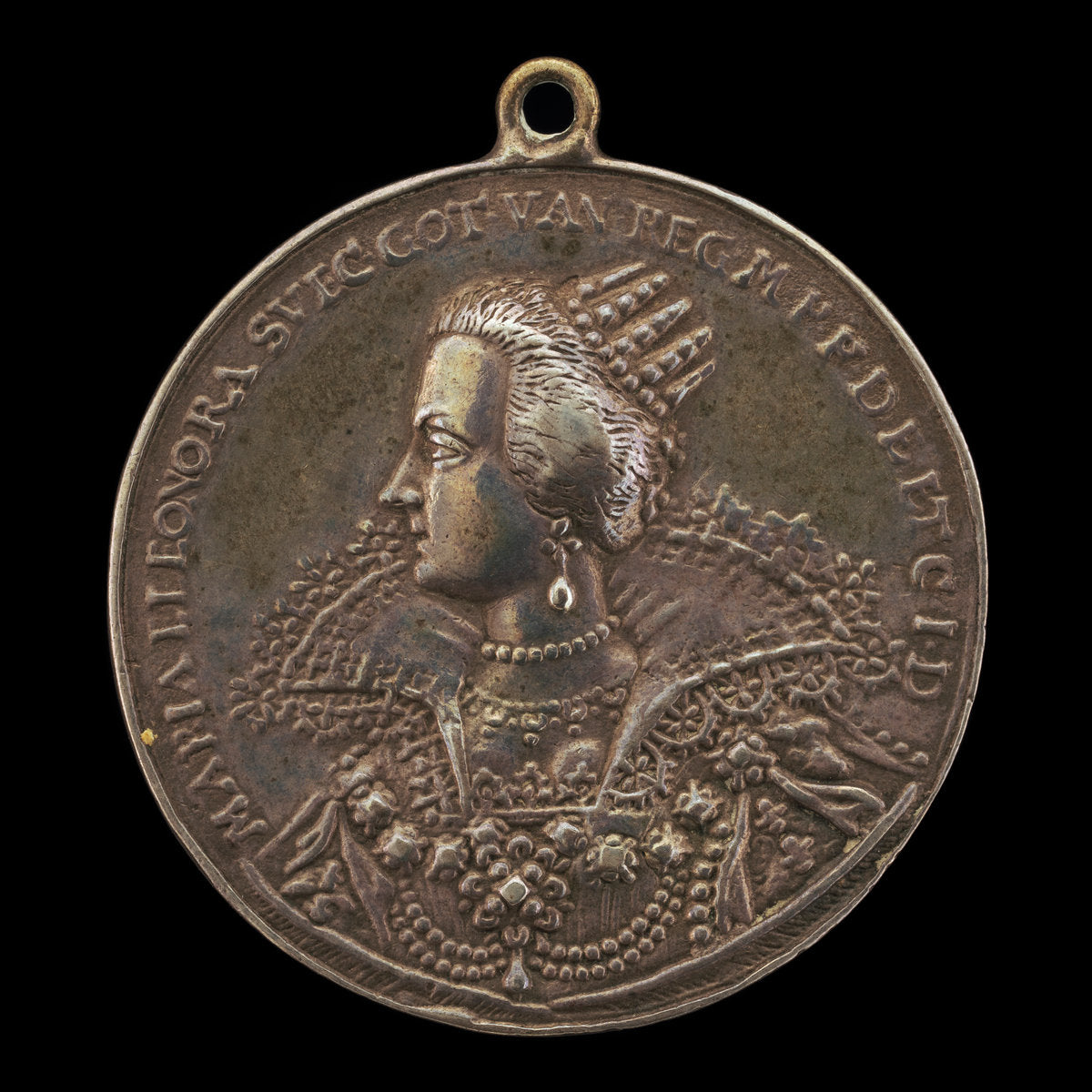 possibly c. 1620 by German or Scandinavian 17th Century (Marie Eleonora of Brandenburg, 1599-1655, Queen of Sweden 1620 [reverse]), 16X12"(A3)Poster Print