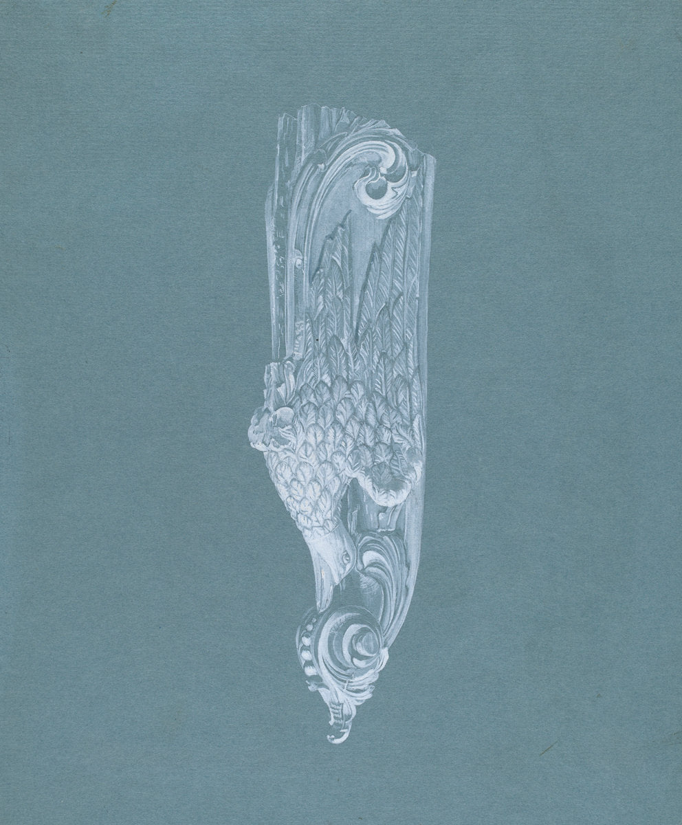 Figurehead: Eagle by Frances Cohen (American, active c. 1935), 16X12"(A3)Poster Print
