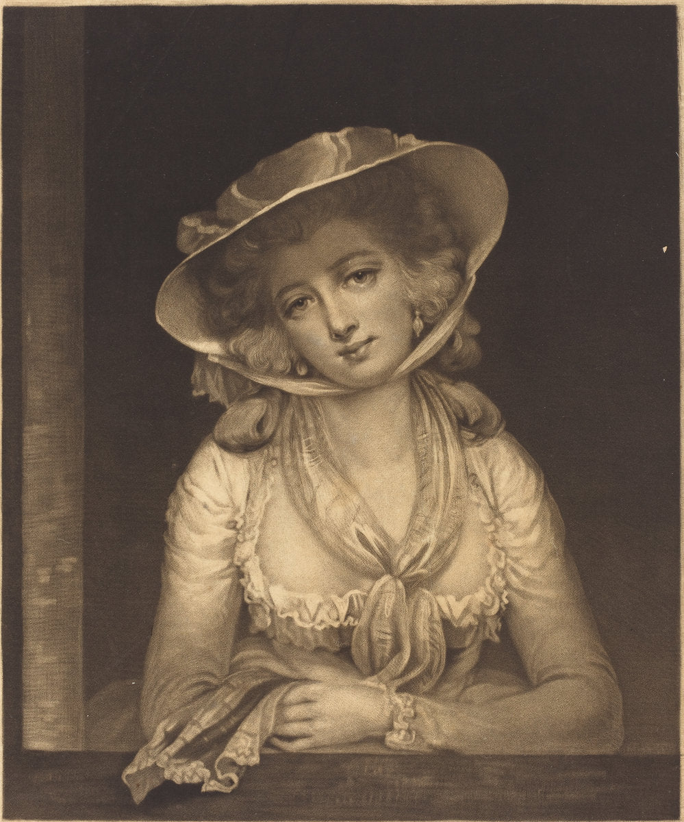 Phoebe Hoppner by John Raphael Smith after John Hoppner (British, 1752 - 1812), 16X12"(A3)Poster Print