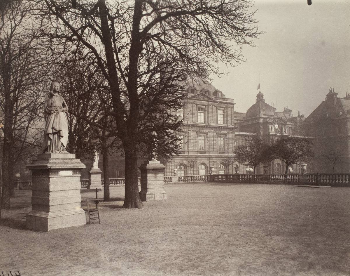 Luxembourg, Anne of Brittany by Eugène Atget (French, 1857 - 1927), 16X12"(A3)Poster Print