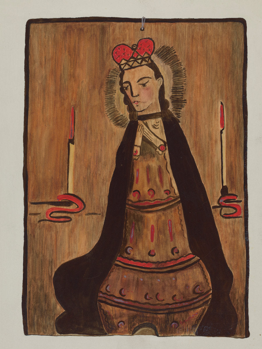 Retablo by Margery Parish (American, active c. 1935), 16X12"(A3)Poster Print