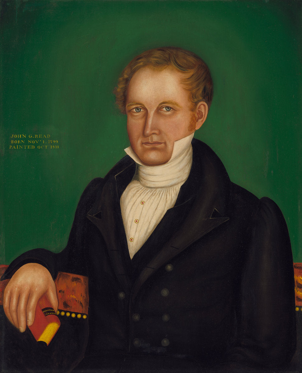John G. Read by Royall Brewster Smith (American, 1801 - 1855), 16X12"(A3)Poster Print