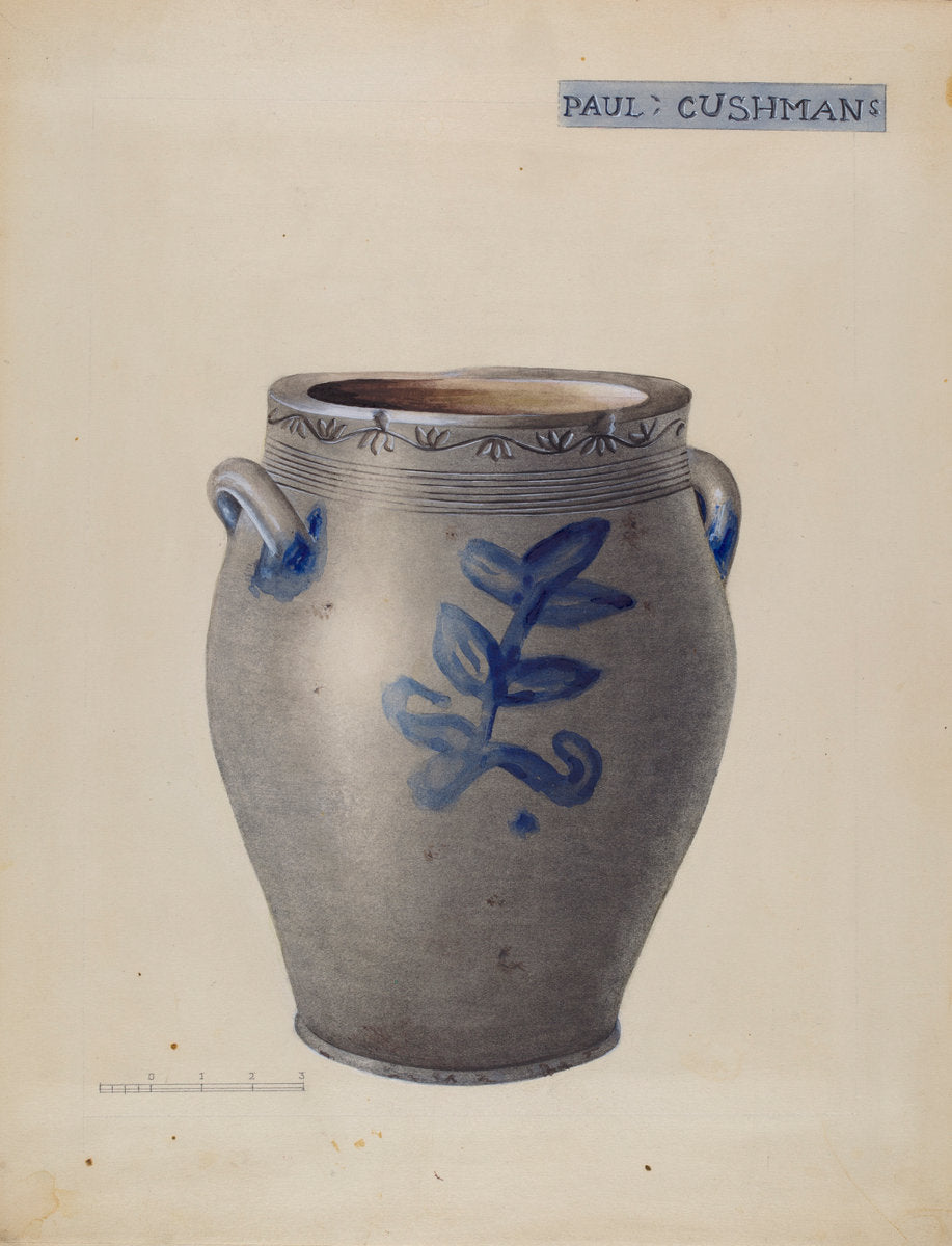 Crock by Charlotte Sperber (American, active c. 1935), 16X12"(A3)Poster Print