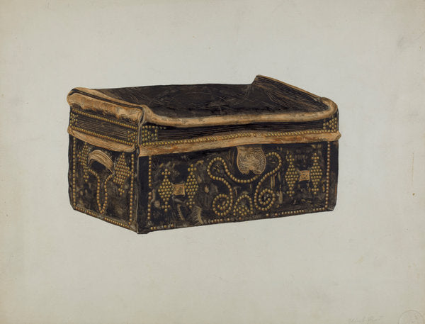 Trunk by Albert Pratt (American, active c. 1935), 16X12"(A3)Poster Print