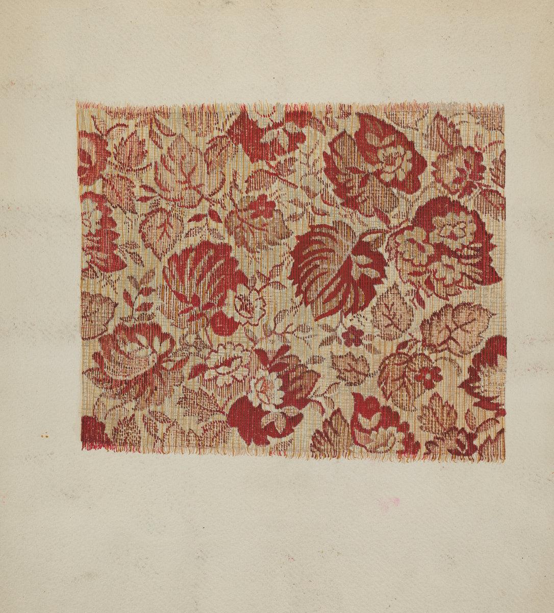 Ingrain Carpet by Jules Lefevere (American, active c. 1935), 16X12"(A3)Poster Print