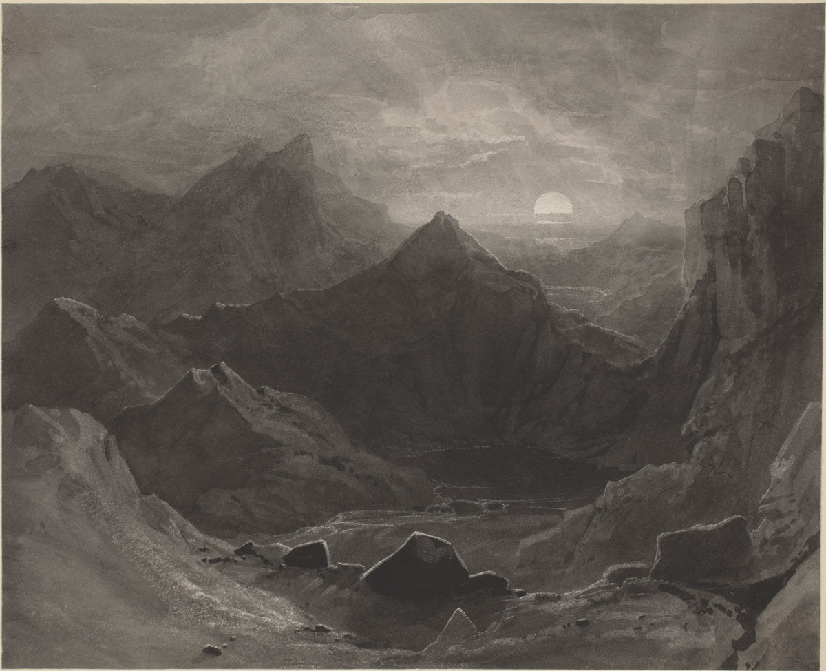 The Dawn of Creation by Samuel Jackson (British, 1794 - 1869), 16X12"(A3)Poster Print