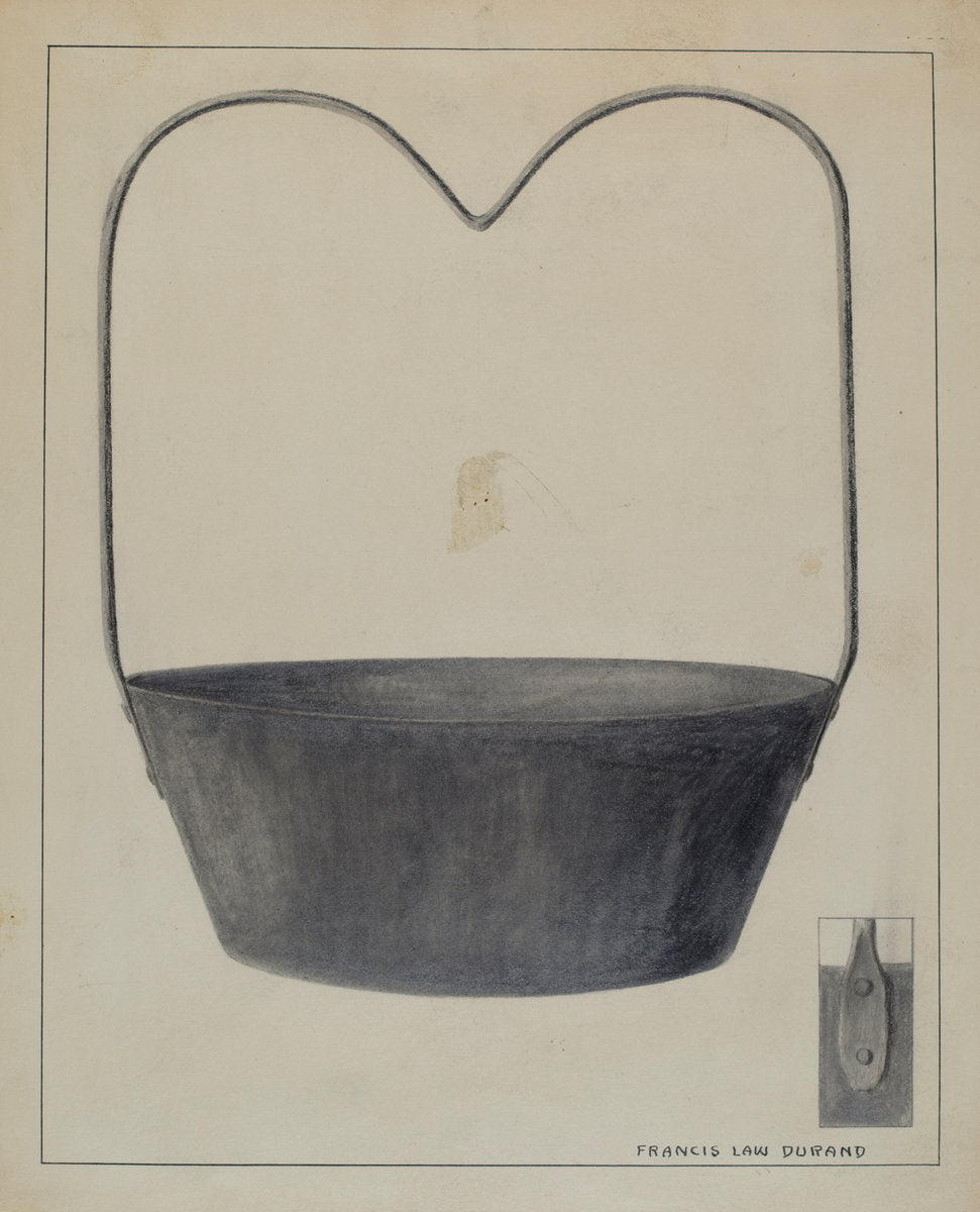 Kettle by Francis Law Durand (American, active c. 1935), 16X12"(A3)Poster Print