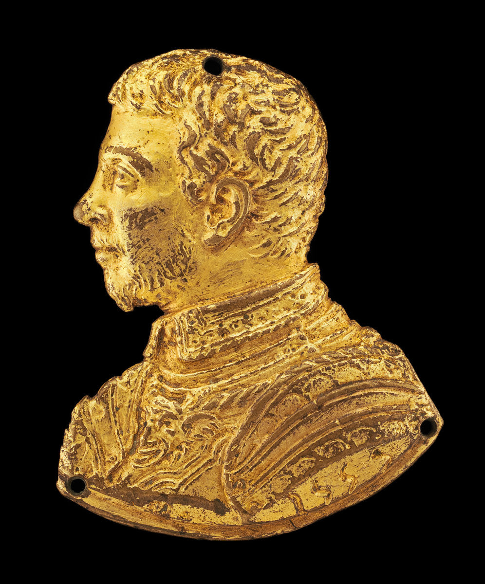Portrait of a Man by Pastorino de' Pastorini, called Pastorino da Siena (Italian, c. 1508 - 1592), 16X12"(A3)Poster Print