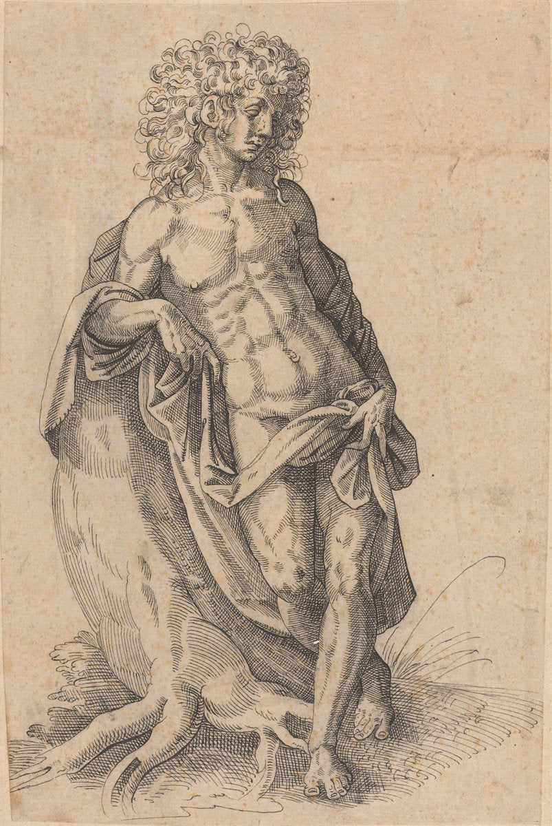 Apollo by Jost Amman (Swiss, 1539 - 1591), 16X12"(A3)Poster Print