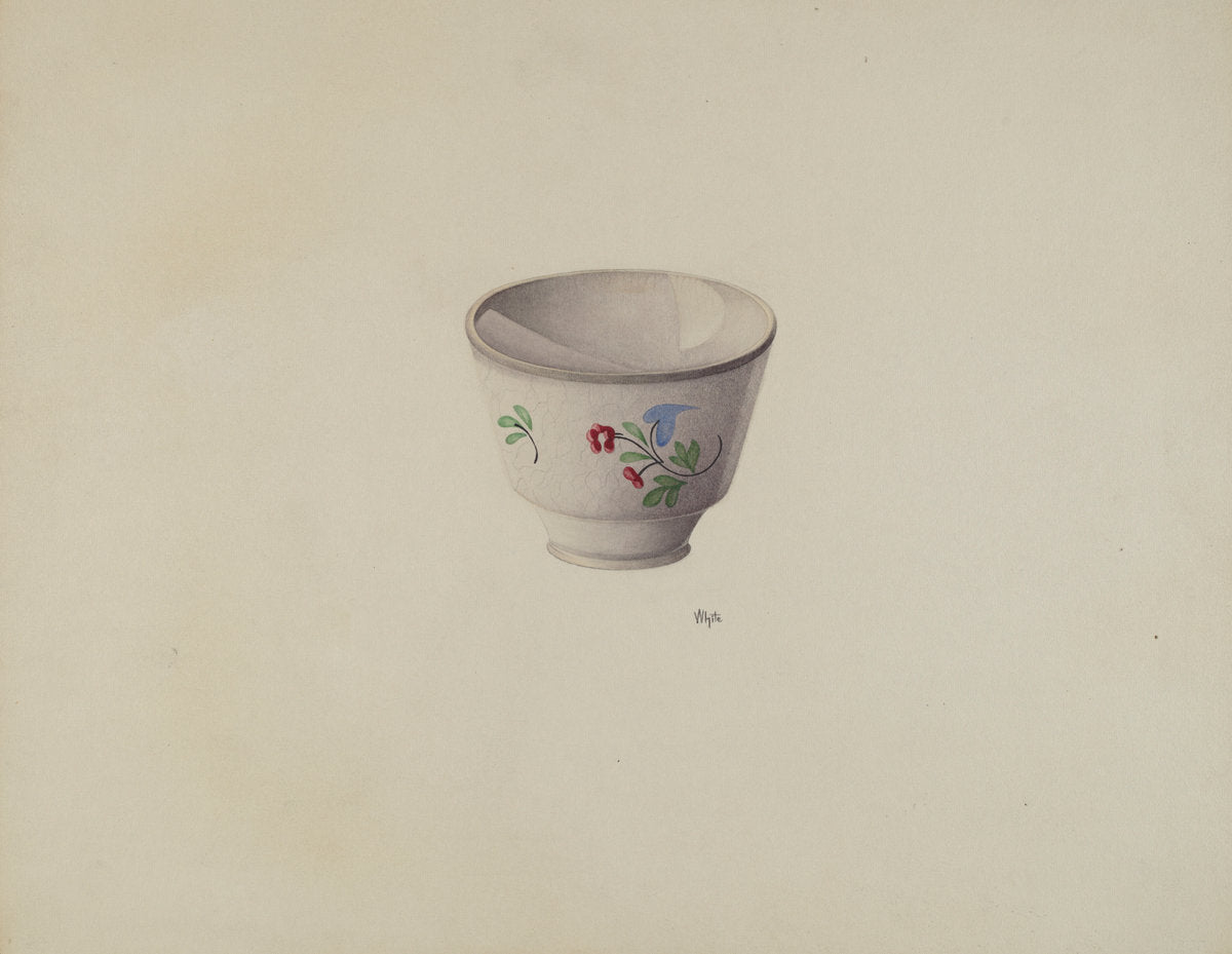 Cup by Edward White (American, active c. 1935), 16X12"(A3)Poster Print