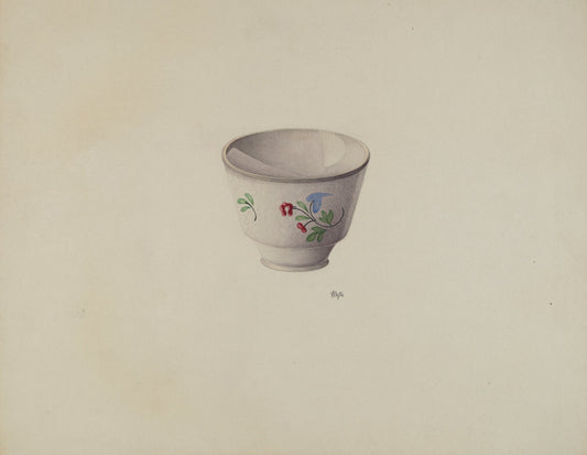 Cup by Edward White (American, active c. 1935), 16X12"(A3)Poster Print