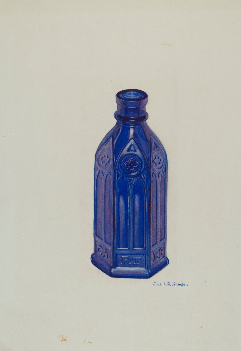 Ink Bottle by Jack Williamson (American, active c. 1935), 16X12"(A3)Poster Print