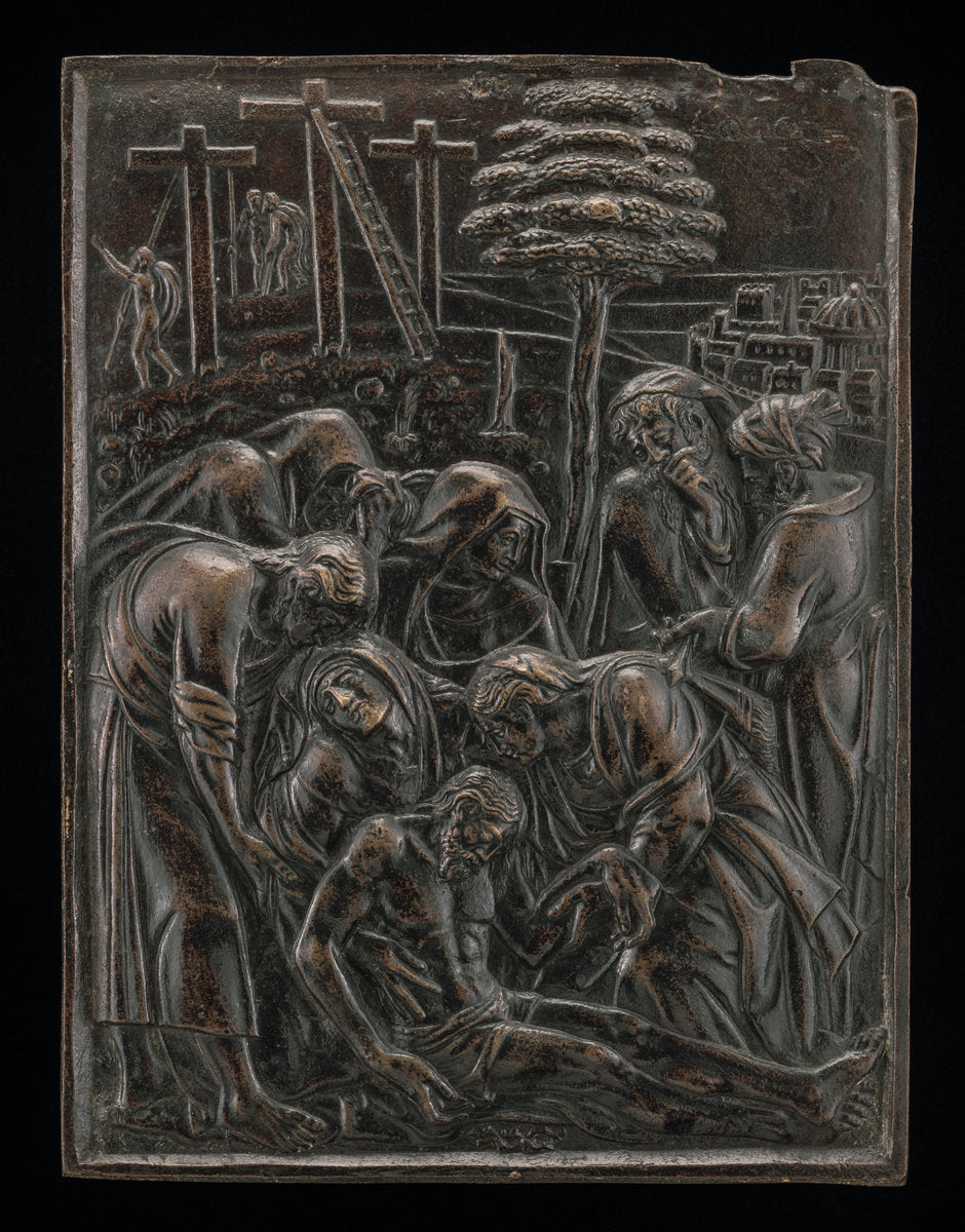 c. 1560 by Emilian 16th Century (The Lamentation), 16X12"(A3)Poster Print