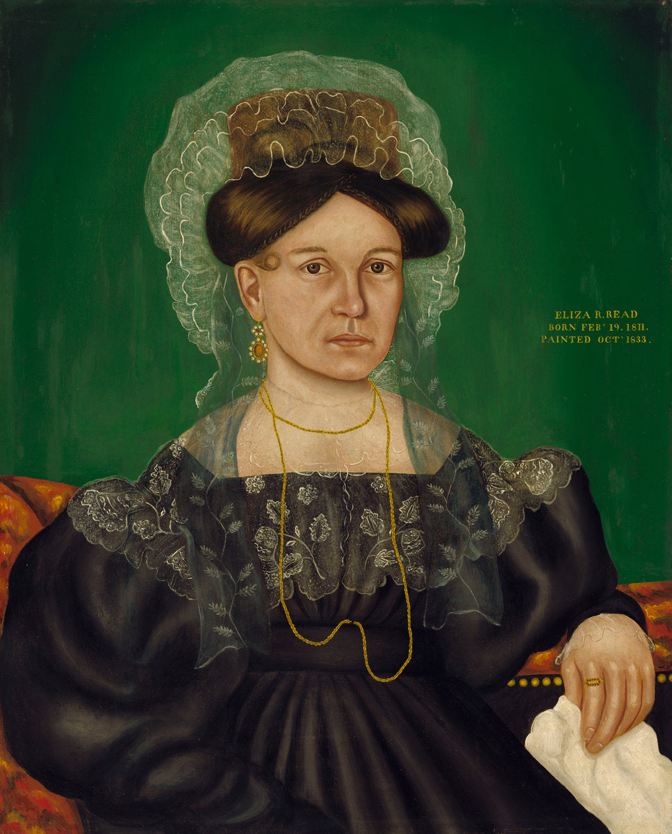 Eliza R. Read by Royall Brewster Smith (American, 1801 - 1855), 16X12"(A3)Poster Print
