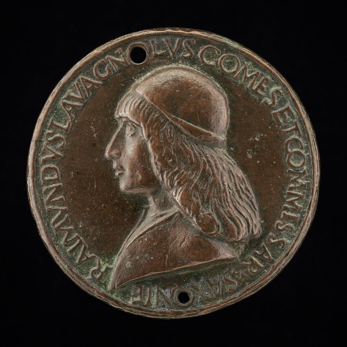 Raimondo Lavagnoli, Commissary of Saxony in the 11th or 12th Century [obverse] by Attributed to Giovanni Candida (Italian, before 1450 - c. 1499), 16X12"(A3)Poster Print