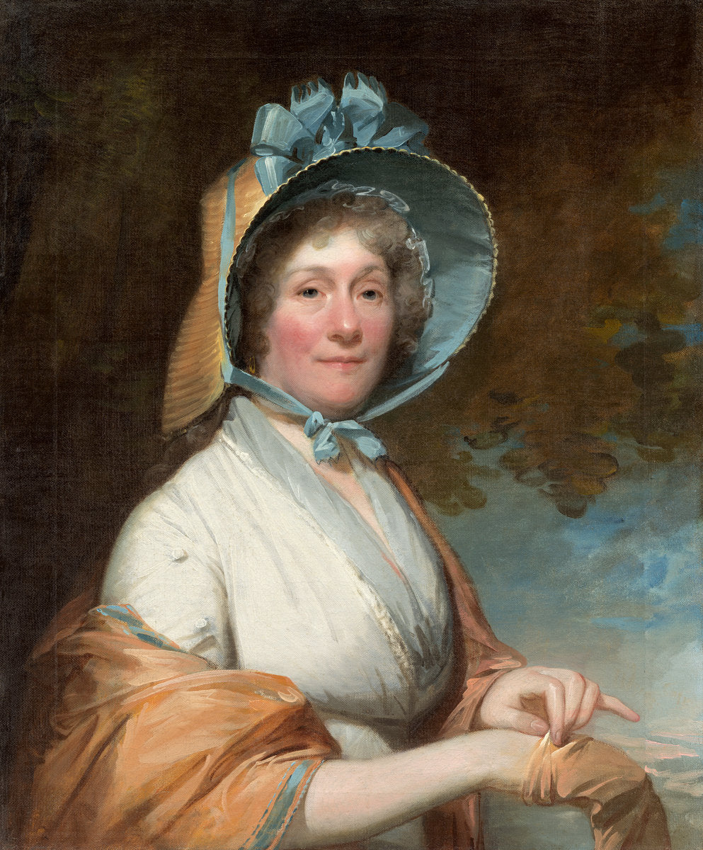 Henrietta Marchant Liston (Mrs. Robert Liston) by Gilbert Stuart (American, 1755 - 1828), 16X12"(A3)Poster Print