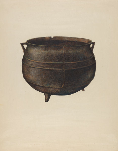Kettle by Edward Albritton (American, active c. 1935), 16X12"(A3)Poster Print