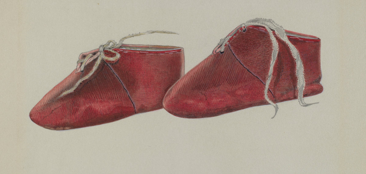 Baby's Shoe by William Frank (American, active c. 1935), 16X12"(A3)Poster Print