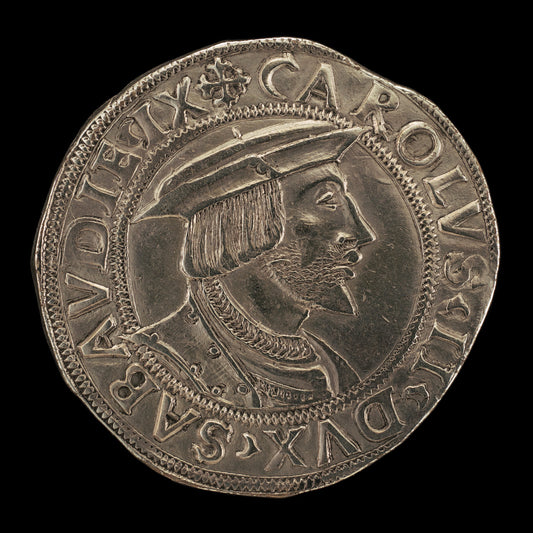 16th century by Turin 16th Century (Carlo II, 1486-1553, 9th Duke of Savoy 1504 [obverse]), 16X12"(A3)Poster Print
