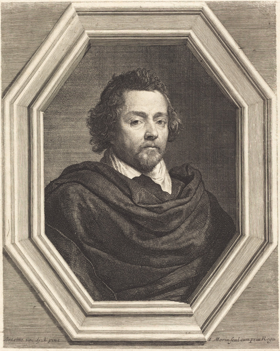 Nicolas Chrystin by Jean Morin (French, c. 1600 - 1650), 16X12"(A3)Poster Print
