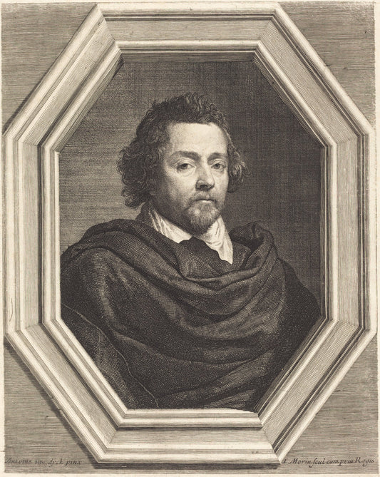 Nicolas Chrystin by Jean Morin (French, c. 1600 - 1650), 16X12"(A3)Poster Print