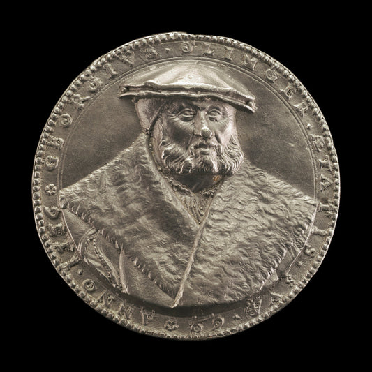Georg Olinger, 1487-1557, Apothecary [obverse] by Joachim Deschler (German, c. 1500 - 1571), 16X12"(A3)Poster Print