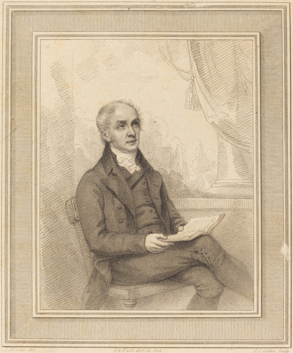John Augustus Tulk by Anthony Cardon after Joseph Slater (British, 1772 - 1813), 16X12"(A3)Poster Print