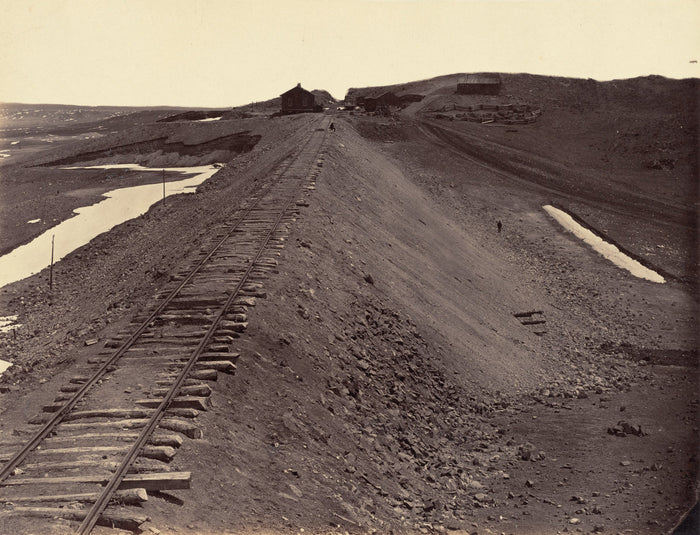 The Great West Illustrated in a Series of Photographic Views Across the Continent by Andrew Joseph Russell (American, 1830 - 1902), 16X12