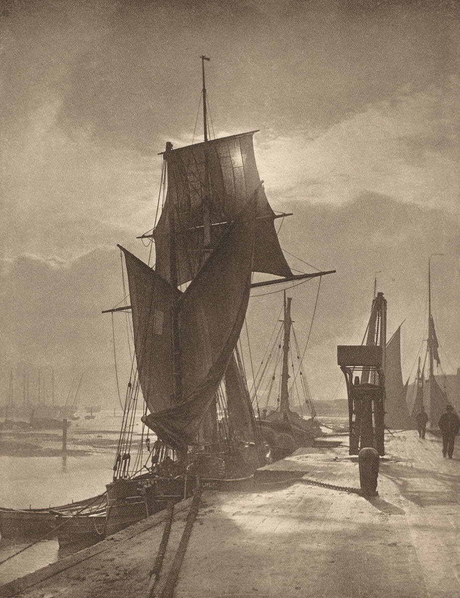 Sunshine and Shadow by Frank Meadow Sutcliffe (British, 1853 - 1941), 16X12"(A3)Poster Print