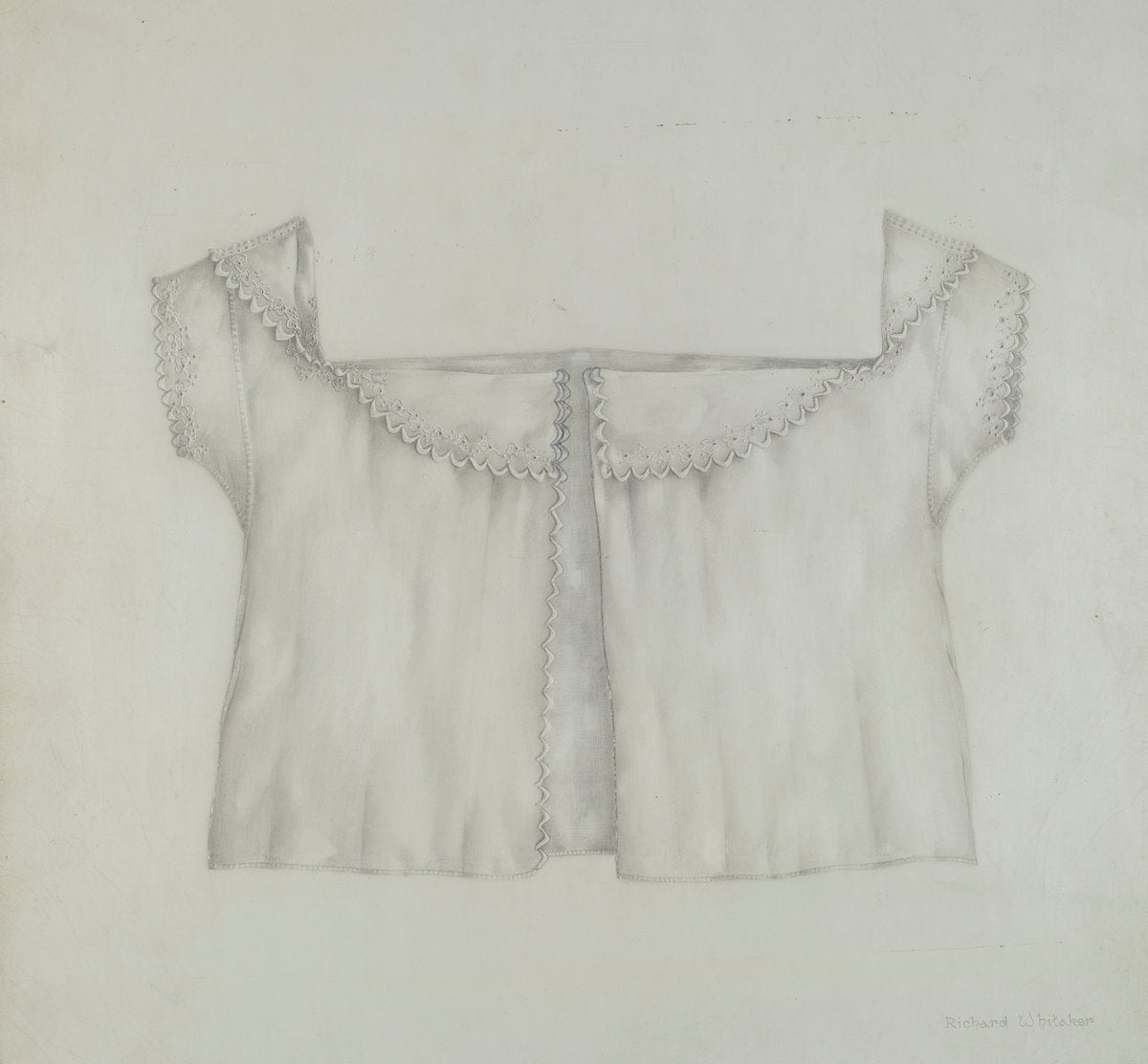 Infant's Shirt by Richard Whitaker (American, active c. 1935), 16X12"(A3)Poster Print