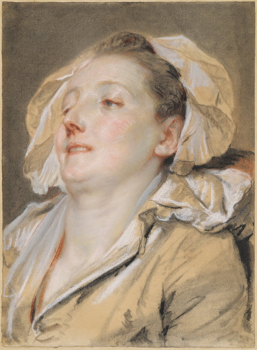 The Well-Loved Mother by Jean-Baptiste Greuze (French, 1725 - 1805), 16X12"(A3)Poster Print