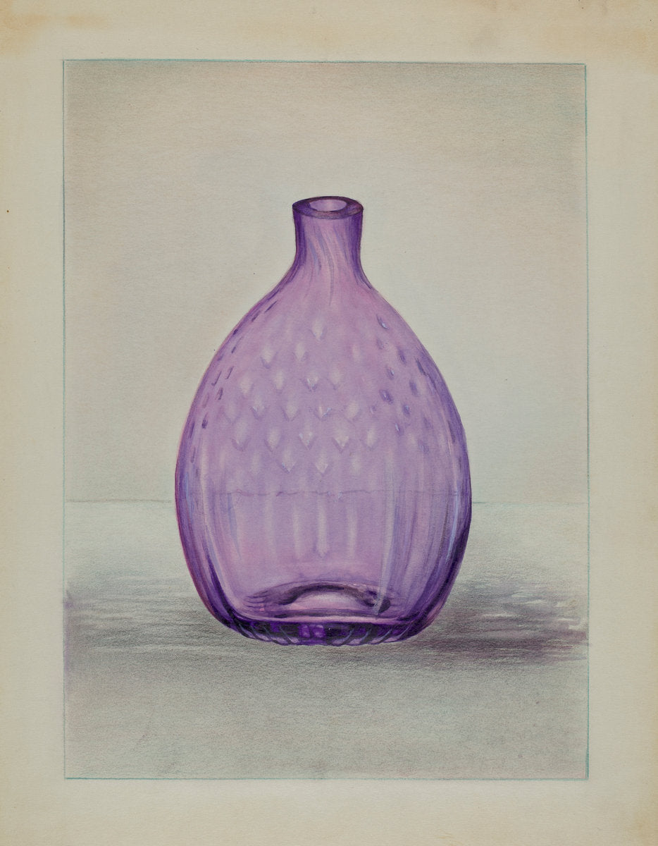 Bottle by John Tarantino (American, active c. 1935), 16X12"(A3)Poster Print