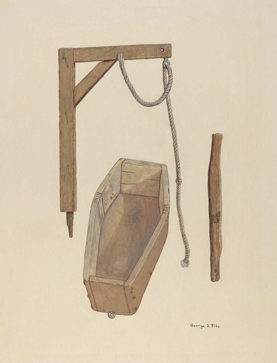 Stage Props for "Punch" by George File (American, active c. 1935), 16X12"(A3)Poster Print