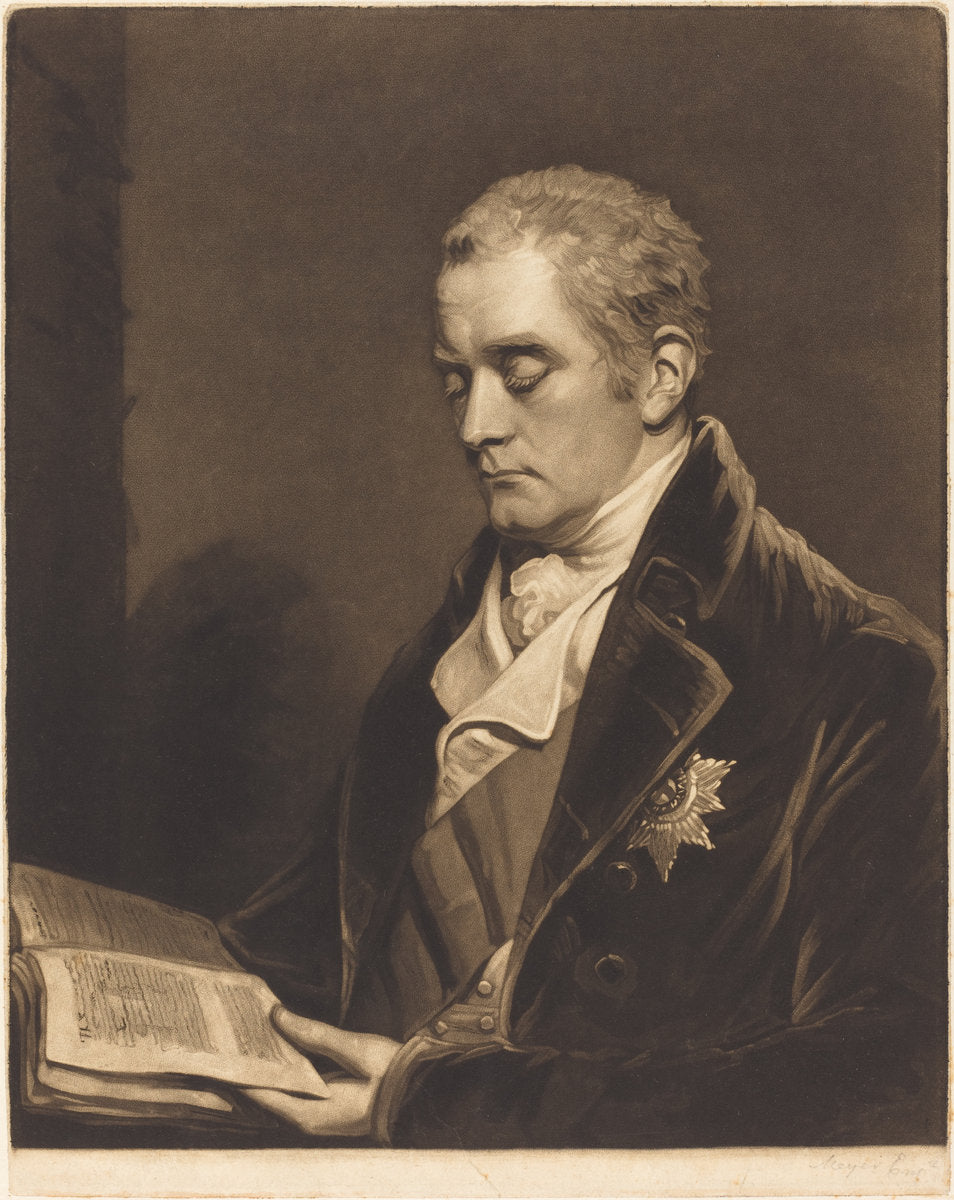 Earl Spencer by Henry Meyer after John Hoppner (British, c. 1782 - 1847), 16X12"(A3)Poster Print