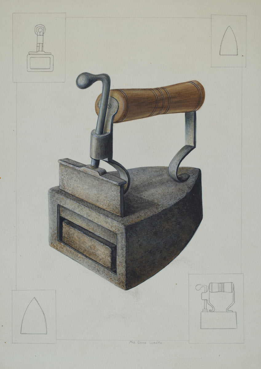 Flatiron by Gene Luedke (American, active c. 1935), 16X12"(A3)Poster Print
