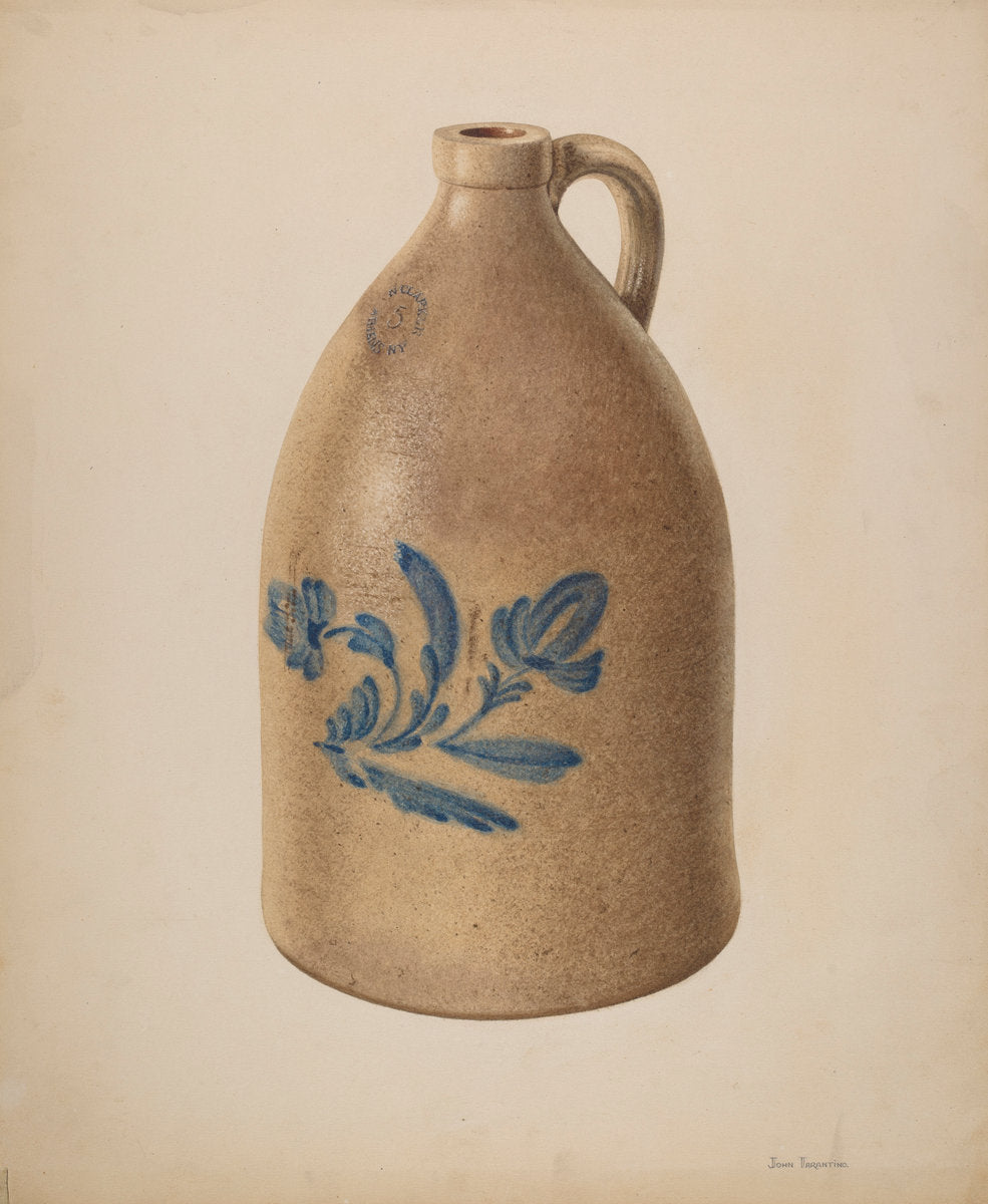 Jug by John Tarantino (American, active c. 1935), 16X12"(A3)Poster Print